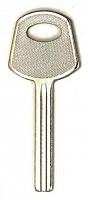 Заготовка финского ключа SOLEX квадратный с пазом PTL101 33*5,5*3мм КНР