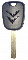 Заготовка автомобильного ключа CITROEN CIT-1P VA2 под чип, с лого