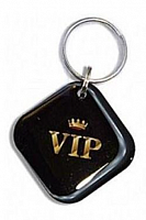 Заготовка ключа для домофона RFID мини-карта "VIP черный"