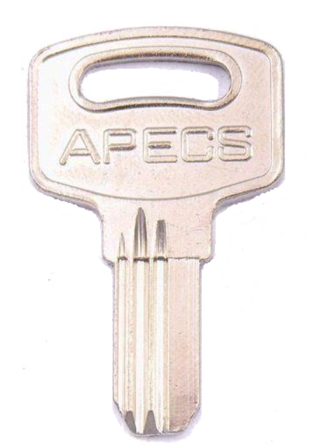 Заготовка вертикального ключа АПЕКС APECS мини 3 паза / PALLADIUM-5 КНР