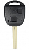 Корпус ключа LEXUS 2 кнопки TOYO-30 TOY48 (с лого)