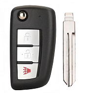 Корпус выкидного ключа NISSAN 2+1 кнопки DAT-15 NSN14