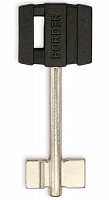 Заготовка дверного ключа Бордер-1 BRD1DP 72*22*10.9 мм
