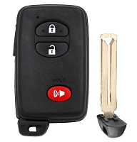 Корпус смарт ключа TOYOTA 2+1 кнопки + вставка TOY48