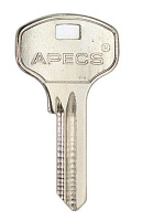 Заготовка английского ключа АПЕКС APECS AP-2D APK1 APECS4 КНР