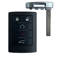 Ключ смарт CADILLAC SRX/CTS/XTS/DTS 2010-2014 ID46 NCF297xE 315 MHz ASK NBG009768T