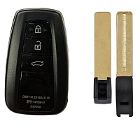 Корпус смарт ключа TOYOTA 3 кнопки + вставка TOY48
