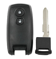 Корпус смарт ключа SUZUKI 2 кнопки + вставка HU133