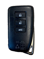 Ключ смарт LEXUS NX200/300H 2014-2020, LX450D/LX570 2015-2019, MDL BG1EW P1 8A 433 MHz FSK б/у