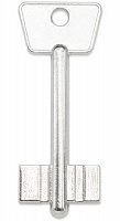 Заготовка дверного ключа Тула-12 TLU12D 66*24,2*11,3 мм