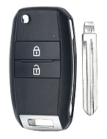 Корпус выкидного ключа HYUNDAI 2 кнопки HY-11D HYN14R, с лого