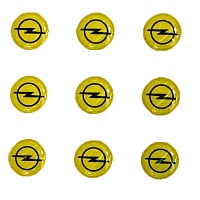 Логотип силиконовый 14мм OPEL