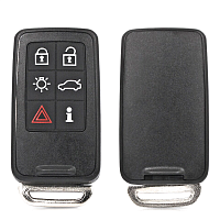 Ключ смарт VOLVO S60/V40 ID46 PCF7945A/PCF7953A 868 MHz FSK с Keyless + вставка HU101