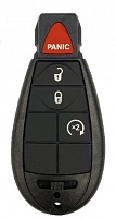Корпус смарт ключа CHRYSLER 3+1 кнопка + вставка CY24
