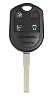 Корпус ключа FORD 3+1 кнопки FO-24 HU101