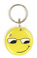 Заготовка ключа для домофона RFID мини-карта "смайлик очки"