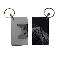 Заготовка ключа для домофона RFID мини-карта "Кошка"