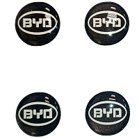 Логотип силиконовый 14 мм BYD