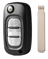Корпус выкидного ключа RENAULT 3 кнопки CIT-1 VA2