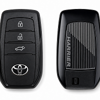 Корпус смарт ключа TOYOTA HARRIER 3 кнопки + вставка TOY48 (под XM38)