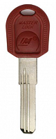 Заготовка вертикального ключа MASTER LOCK LM 3паза+змейка (29*9,1*2,7) бронь КНР