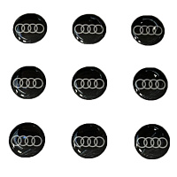 Логотип силиконовый 14 мм AUDI