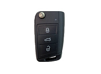 Ключ выкидной VOLKSWAGEN Tiguan 2017+ MQB48 433 MHz ASK HU162