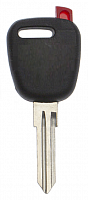 Заготовка автомобильного ключа ВАЗ LA-2P  LD1P под чип, с лого КНР