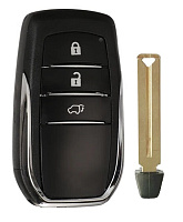 Корпус смарт ключа TOYOTA VENZA 3 кнопки + вставка TOY48 (под XM38)