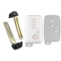 Вставка смарт ключа TOYOTA TOY48 (двусторонняя, треугольник)