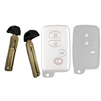 Вставка смарт ключа TOYOTA TOY48 (двусторонняя, треугольник)