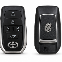 Корпус смарт ключа TOYOTA ALPHARD 5 кнопок + вставка TOY48 (под XM38)