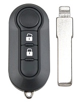 Корпус выкидного ключа FIAT 2 кнопки FI-16 SIP22
