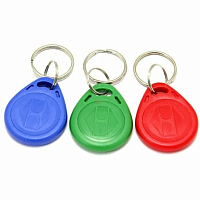 Заготовка ключа для домофона RFID-брелок прокси Т5577 EM-Marine (цвет микс)