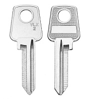 Заготовка английского ключа VLK-2 VLK1R VL2S КНР