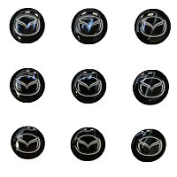 Логотип силиконовый 14 мм MAZDA
