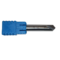 Фреза вертикальная конусная карбидная RAISE 2060C DW2095 Ø6 мм/40 мм/2F/95°