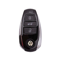 Ключ смарт VOLKSWAGEN Touareg 2009+ AUDI_5 PCF7945AC 868 MHz FSK c Keyless + вставка HU66