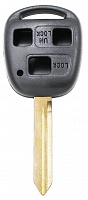 Корпус ключа TOYOTA 3 кнопки TOYO-19 TOY47, с лого