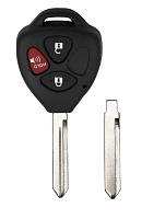 Корпус ключа TOYOTA 2+1 кнопки TOYO-19 TOY47