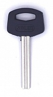 Заготовка финского ключа SOLEX квадрат с пазом пластик 38*2,7мм КНР