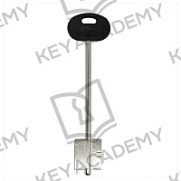 Заготовка дверного ключа MET14DP 03-80ПЛ