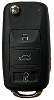 Ключ выкидной VOLKSWAGEN Phaeton/Touareg 2003-2009 ID46 PCF7946A 315 MHz ASK HU66