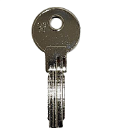 Заготовка вертикального ключа CISA Ci25/Ci57/C25L/C25/C25T/CS146/CS70/CSA76