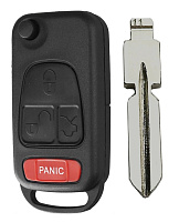 Корпус выкидного ключа MERCEDES 3+1 кнопки ME-2P HU39