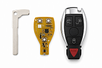 Ключ XHorse XNBZT1GL VVDI BE Key Pro 315/433 MHz (рыбка), с лого (без токенов) + паника