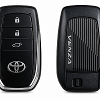Корпус смарт ключа TOYOTA VENZA 3 кнопки + вставка TOY48 (под XM38)