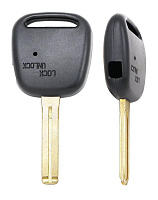 Корпус ключа TOYOTA 1 кнопка TOYO-30 TOY48