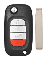 Корпус выкидного ключа SMART 3+1 кнопки CIT-1 VA2