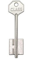 Заготовка дверного ключа Класс-3 KLS3D 91*22*25мм